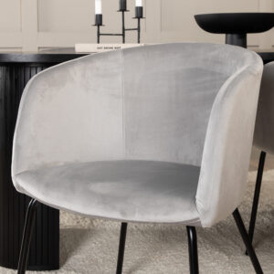 Bianca, Berit – Ensemble repas ovale – Noir