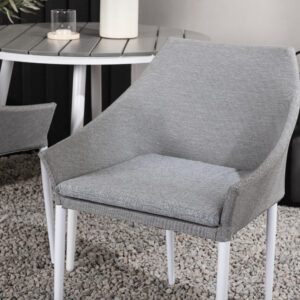 Break, Spoga – Ensemble repas – Table : ⌀90 Chaise : 61,5 x 81 x 60 cm