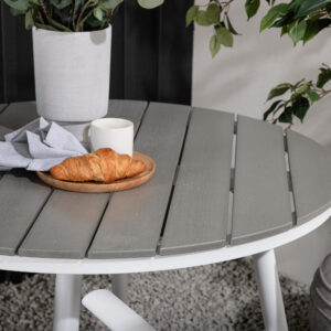 Break, Break – Ensemble repas – Table : ⌀90 Chaise : 62 x 107,5 x 55 cm