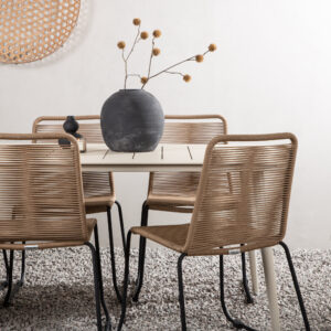 Lina, Lindos – Ensemble repas – Beige