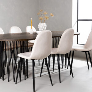 Stone, Polar – Ensemble repas ovale – Noir