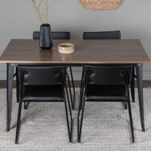 Tempe, Kenth – Ensemble repas rectangulaire – Noyer