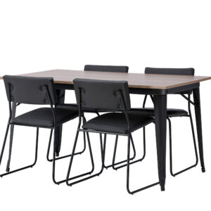 Tempe, Kenth – Ensemble repas rectangulaire – Noyer
