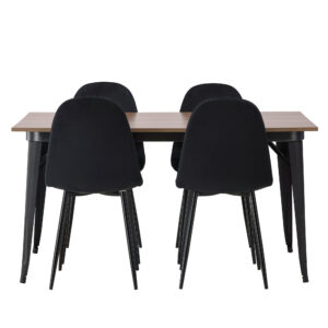 Tempe, Polar – Ensemble repas rectangulaire – Noyer