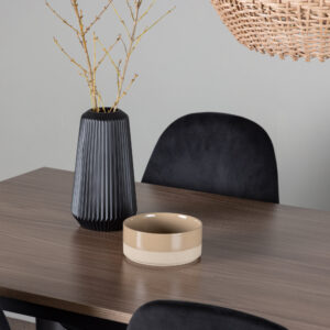 Tempe, Polar – Ensemble repas rectangulaire – Noyer