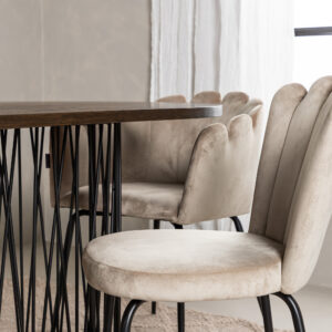 Stone, Limhamn – Ensemble repas ovale – Noir