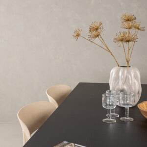 Vail, Åstol – Ensemble repas rectangulaire – Noir