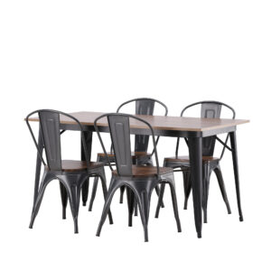 Tempe, Tempe – Ensemble repas rectangulaire – Noyer
