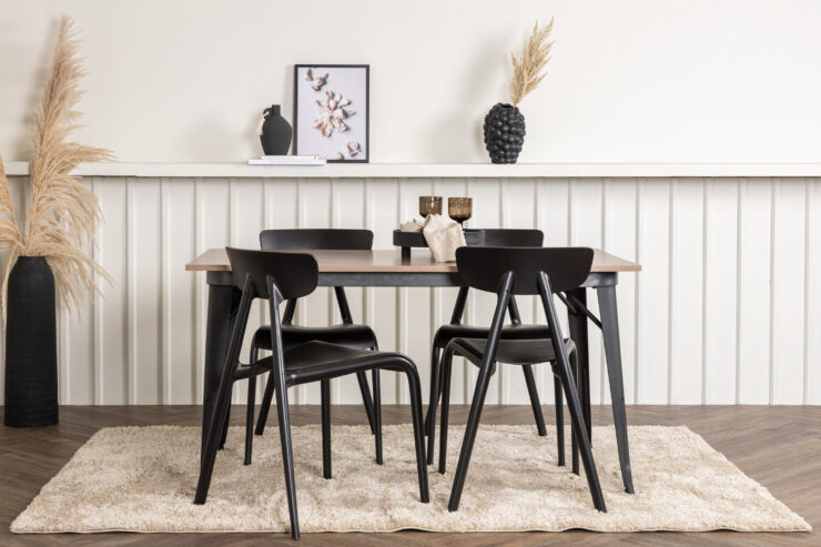 Tempe, Ursholmen – Ensemble repas rectangulaire – Noyer