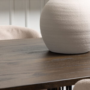 Stone, Modesto – Ensemble repas ovale – Noir