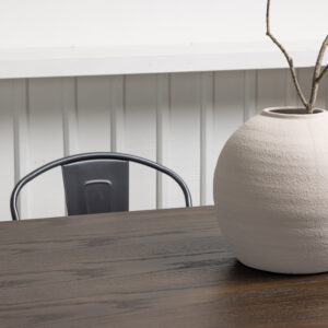 Stone, Tempe – Ensemble repas ovale – Noir