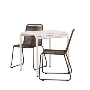 Borneo, Lindos – Ensemble repas – Beige, Marron