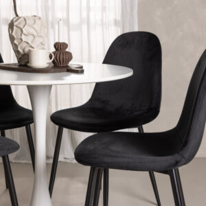 Hamden, Polar – Ensemble repas rond – Blanc