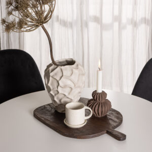 Hamden, Polar – Ensemble repas rond – Blanc