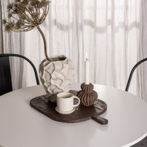 Hamden, Tempe – Ensemble repas rond – Blanc
