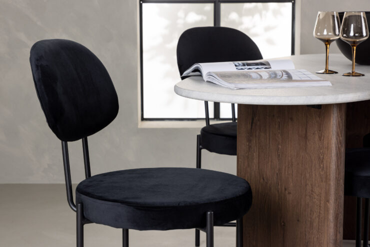 Grönvik, Stella – Ensemble repas ovale – Gris clair
