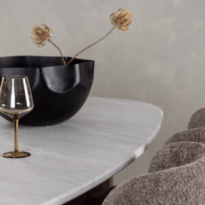 Grönvik, Modesto – Ensemble repas ovale – Gris clair