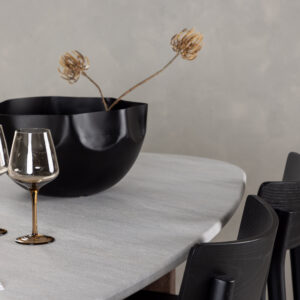 Grönvik, Montros – Ensemble repas ovale – Gris clair
