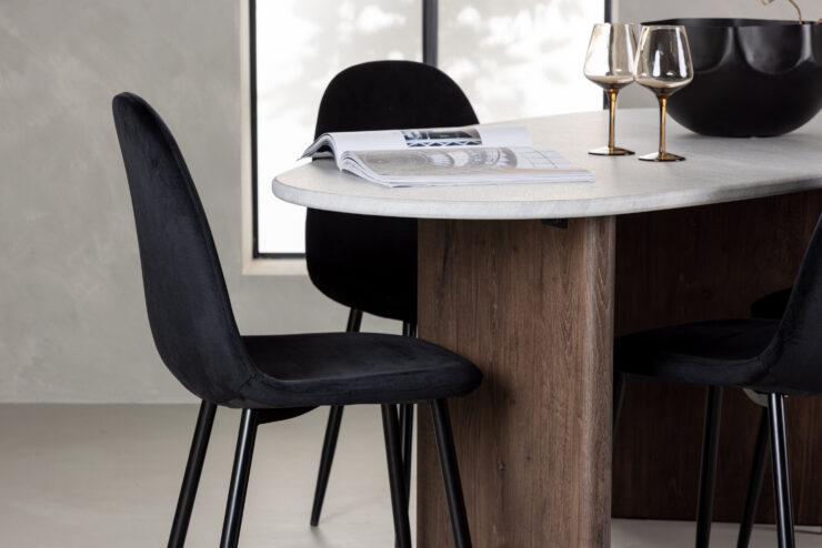 Polar – Ensemble repas ovale – Gris clair