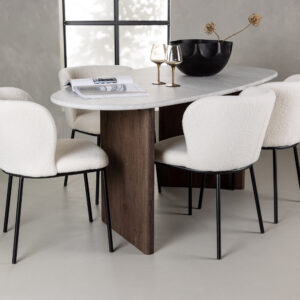 Grönvik, Edina – Ensemble repas ovale – Gris clair
