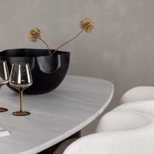 Grönvik, Edina – Ensemble repas ovale – Gris clair