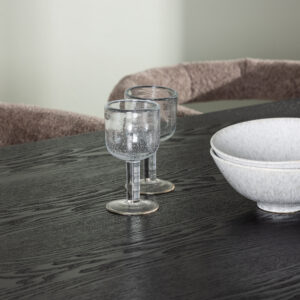 Isolde, Morning – Ensemble repas ovale – Noir