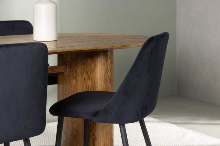 Isolde, Night – Ensemble repas ovale – Naturel