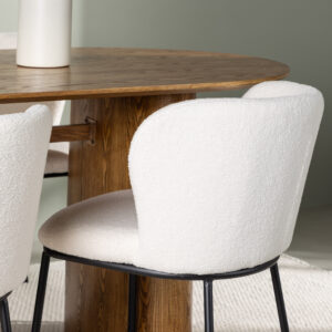 Isolde, Edina – Ensemble repas ovale – Naturel
