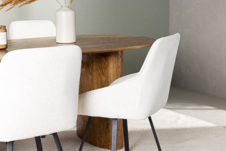 Isolde, Rosie – Ensemble repas ovale – Naturel