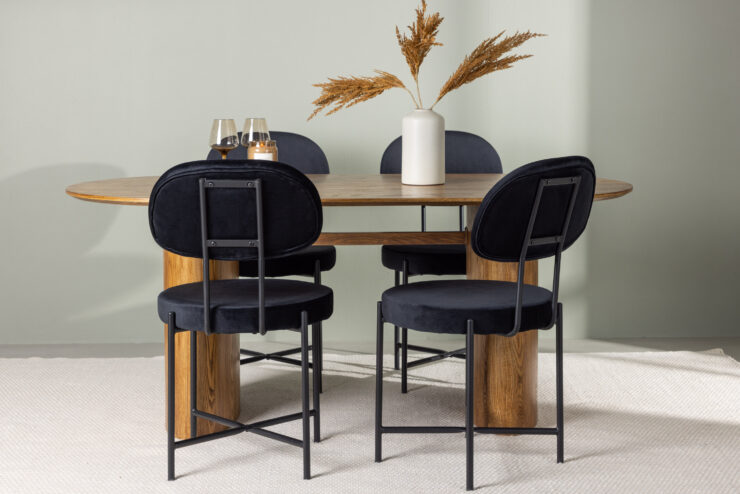Isolde, Stella – Ensemble repas ovale – Naturel