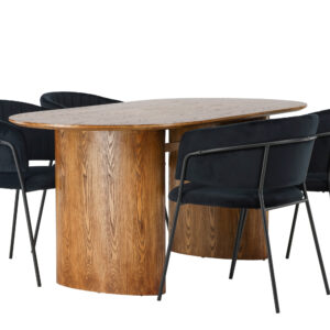 Isolde, Selma – Ensemble repas ovale – Naturel