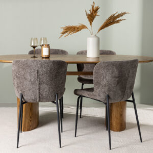 Isolde, Modesto – Ensemble repas ovale – Naturel