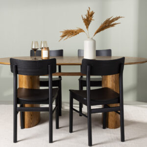 Isolde, Montros – Ensemble repas ovale – Naturel