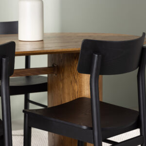Isolde, Montros – Ensemble repas ovale – Naturel