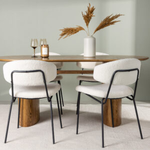 Isolde, Chico – Ensemble repas ovale – Naturel