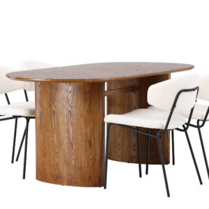 Isolde, Chico – Ensemble repas ovale – Naturel