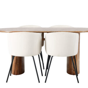 Isolde, Berit – Ensemble repas ovale – Naturel