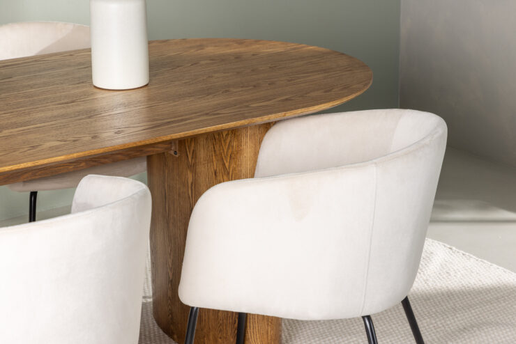 Isolde, Berit – Ensemble repas ovale – Naturel