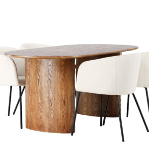 Isolde, Berit – Ensemble repas ovale – Naturel