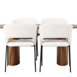 Isolde, Day – Ensemble repas ovale – Naturel