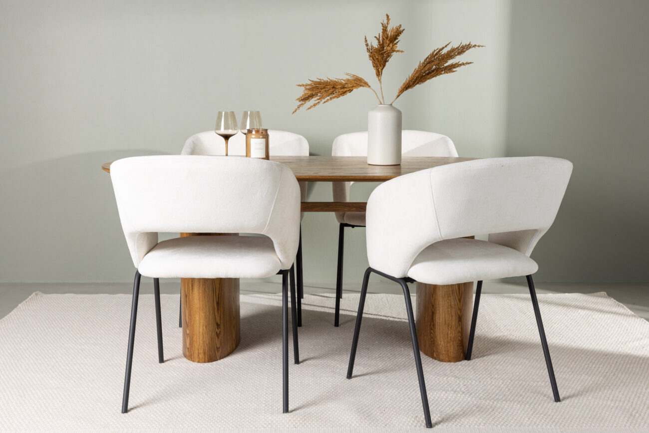 Isolde, Day – Ensemble repas ovale – Naturel