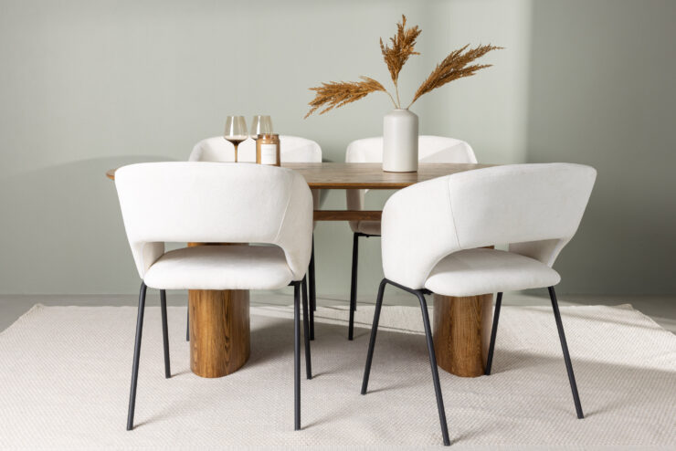 Isolde, Day – Ensemble repas ovale – Naturel