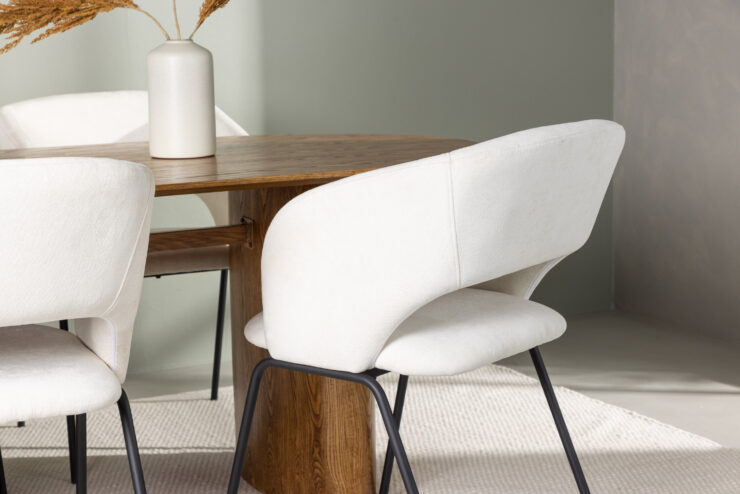 Isolde, Day – Ensemble repas ovale – Naturel