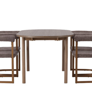 Andy, Morning – Ensemble repas ovale – Naturel
