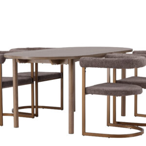 Andy, Morning – Ensemble repas ovale – Naturel