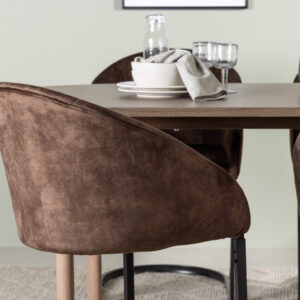 Andy, Evening – Ensemble repas ovale – Naturel
