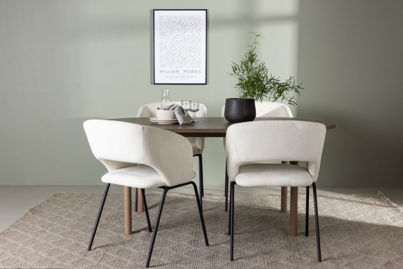 Andy, Day – Ensemble repas ovale – Naturel