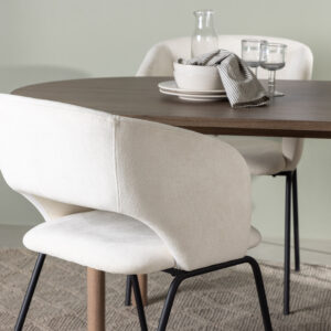 Andy, Day – Ensemble repas ovale – Naturel