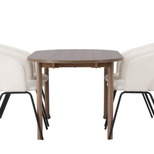 Andy, Day – Ensemble repas ovale – Naturel