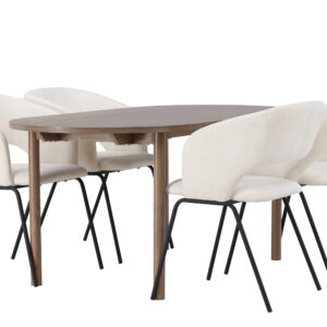 Andy, Day – Ensemble repas ovale – Naturel